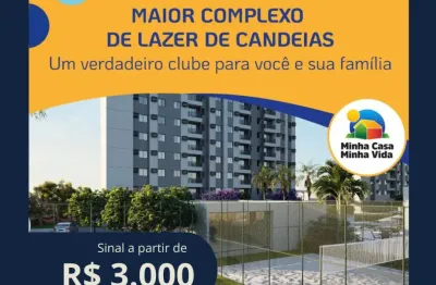 Excelente apartamento 2 e 3 quartos em candeias - jaboatão dos guararapes - pe]