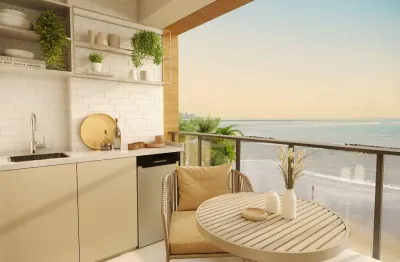 Apartamento à beira mar com 1 ou 2 quartos em candeias - jaboatão dos guararapes- pes e