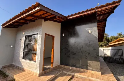 Casa mobiliada c/ edícula gourmet - 340mil - barra velha/sc