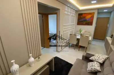 Apartamento com 2 dormitórios à venda, 57 m² por r$ 266.500 - jardim holanda - uberlândia/mg
