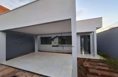 Casa com 3 dormitórios à venda, 130 m² por r$ 690.000,00 - portal do vale - uberlândia/mg