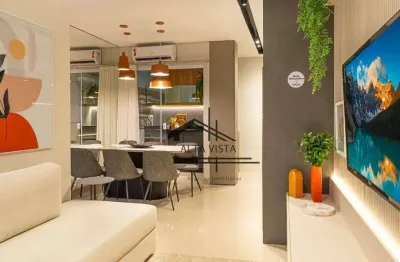 Apartamento com 2 dormitórios à venda, 56 m² por r$ 260.000 - novo mundo - uberlândia/mg