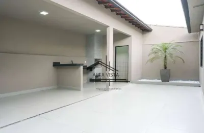 Casa com 3 dormitórios à venda, 260 m² por r$ 849.000,00 - santa mônica - uberlândia/mg