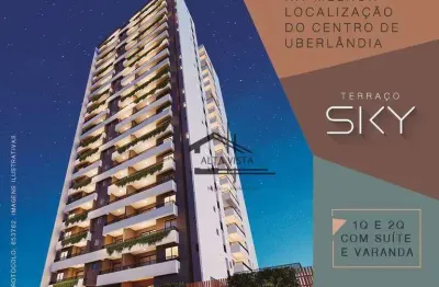 Apartamento com 2 dormitórios à venda, 66 m² por r$ 565.797 - centro - uberlândia/mg
