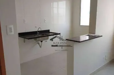 Apartamento com 2 dormitórios à venda, 44 m² por r$ 245.000,00 - alto umuarama - uberlândia/mg