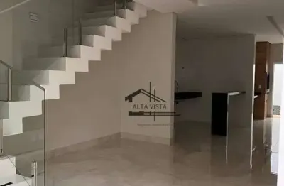 Sobrado alto padrão com 3 dormitórios à venda, 125 m² por r$ 620.000 - grand ville - uberlândia/mg
