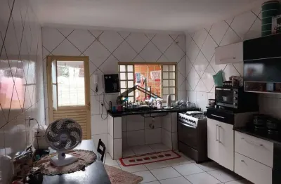 2 casas em terreno com 250m² à venda, por r$ 390.000 - jardim brasília - uberlândia/mg