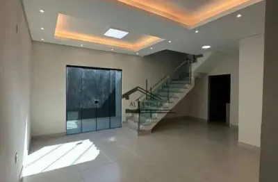 Sobrado com 3 dormitórios à venda, 135 m² por r$ 550.000,00 - santa mônica - uberlândia/mg