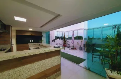 Apartamento duplex com 3 dormitórios à venda, 150 m² por r$ 800.000 - martins - uberlândia/mg