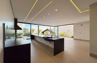 Casa com 4 dormitórios à venda, 302 m² por r$ 3.200.000,00 - granja marileusa - uberlândia/mg