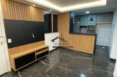 Apartamento com 2 dormitórios à venda, 43 m² por r$ 225.000,00 - brasil - uberlândia/mg