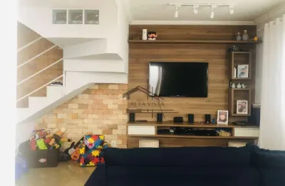 Sobrado com 2 dormitórios à venda, 70 m² por r$ 378.000,00 - jardim holanda - uberlândia/mg