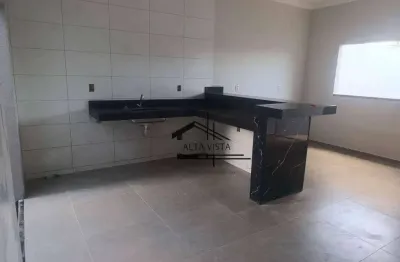 Casa com 2 dormitórios à venda, 66 m² por r$ 300.000 - luizote de freitas - uberlândia/mg