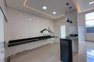 Casa com 3 dormitórios à venda, 85 m² por r$ 430.000 - santa mônica - uberlândia/mg