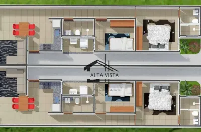 Casa com 2 dormitórios à venda, 70 m² por r$ 315.000,00 - shopping park - uberlândia/mg