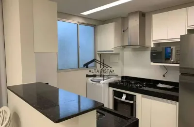 Apartamento com 2 dormitórios à venda, 48 m² por r$ 200.000 - gávea sul - uberlândia/mg