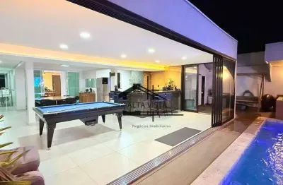 Sobrado com 3 dormitórios à venda, 400 m² por r$ 2.200.000 - jardim karaíba - uberlândia/mg