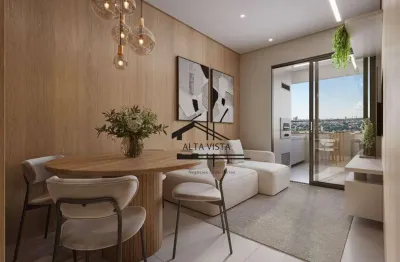 Apartamento com 2 dormitórios à venda, 55 m² por r$ 430.000 - santa mônica - uberlândia/mg