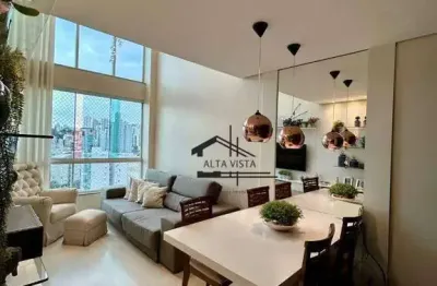 Apartamento duplex com 2 dormitórios à venda, 140 m² por r$ 1.050.000 - patrimônio - uberlândia/mg