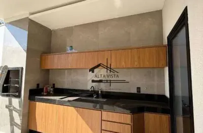 Casa com 3 dormitórios à venda, 160 m² por r$ 1.297.000 - vigilato pereira - uberlândia/mg