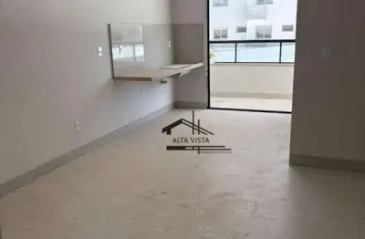 Apartamento com 1 dormitório à venda, 54 m² por r$ 520.000 - patrimônio - uberlândia/mg