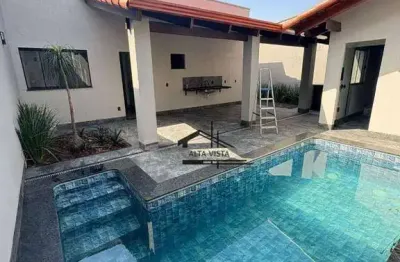 Casa com 3 dormitórios à venda, 166 m² por r$ 850.000 - jardim das palmeiras - uberlândia/mg