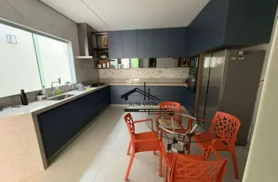 Casa com 4 dormitórios à venda, 300 m² por r$ 1.500.000 - cidade jardim - uberlândia/mg