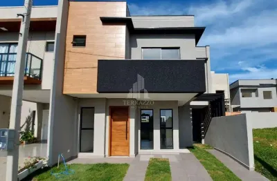 Sobrado com 3 dormitórios à venda, 120 m² por r$ 749.000,00 - costeira - são josé dos pinhais/pr