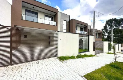 Sobrado à venda, 126 m² por r$ 699.000,00 - boneca do iguaçu - são josé dos pinhais/pr