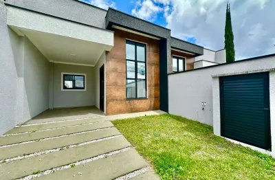 Casa com 3 dormitórios à venda, 102 m² por r$ 659.000,00 - boneca do iguaçu - são josé dos pinhais/pr
