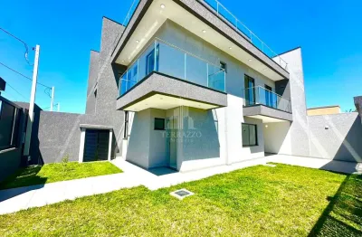 Triplex de esquina com amplo quintal – jardim cruzeiro, são josé dos pinhais/pr