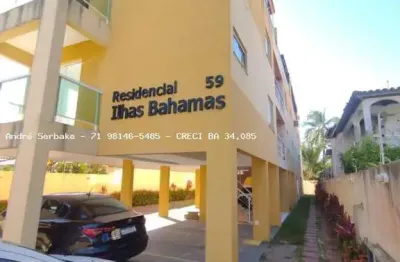Apartamento para locação em salvador, stella maris, 2 dormitórios, 1 suíte, 1 banheiro, 1 vaga