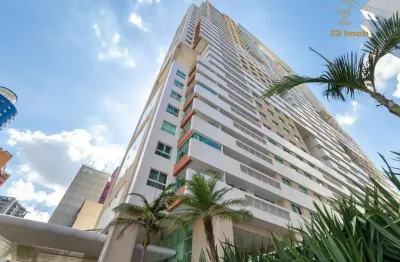 Apartamento com 2 quartos  1 suíte  no lifespace curitiba, lazer completo e localização central.