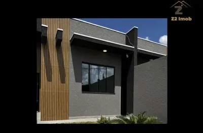 Casa com piscina à venda no iguaçu, fazenda rio grande - 3 quartos, suíte e área gourmet.