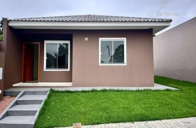 Casa no residencial ross - shangri-lá com 3 quartos, laje, porcelanato e sobra de terreno