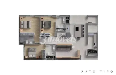 Apartamento a poucos metros do mar à venda, 3 quartos sendo 3 suítes, vaga dupla, ed. grant vista, bairro itajubá, barra velha-sc