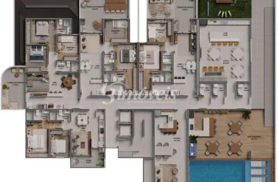 Apartamento à venda, 3 quartos (sendo 1 suíte), 2 vagas, ilha de maiorca residence, bairro vila operária, itajaí-sc