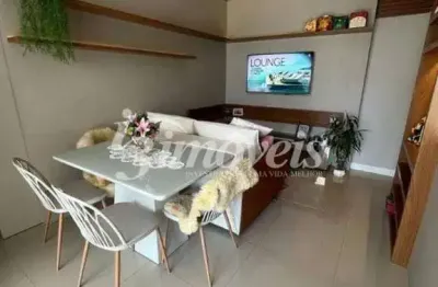 Apartamento mobiliado à venda, 2 quartos sendo 2 suítes, 2 vagas, ed. la villa santangelo, centro, itajaí-sc
