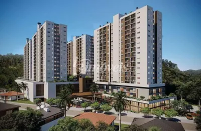 Apartamento à venda, 3 quartos sendo 1 suíte, 1 vaga, ed. vitta home resort, bairro fazenda, itajaí-sc