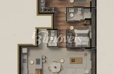 Apartamento à venda, 2 quartos sendo 2 suítes, 1 vaga, ed. moradas atalaia, bairro fazenda, itajaí-sc