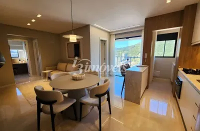 Apartamento à venda, com duas suítes, mobiliado e decorado, duas vagas, lago moraine, bairro fazenda, itajaí sc
