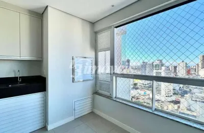 Apartamento à venda (locado), 3 quartos (sendo 1 suíte), 2 vagas, edifício mar dos açores, centro, itajaí-sc