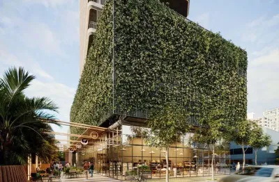 Apartamento studio à venda, conceito aberto, 1 quarto, edifício hub 45, centro, itajaí-sc