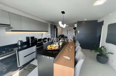 Apartamento semimobiliado à venda com 3 quartos sendo 1 suíte e 2 vagas privativas, centro, navegantes