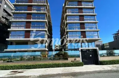 Apartamento mobiliado, decorado e frente mar à venda, 3 quartos sendo 3 suítes, 2 vagas, ed. brava villi, praia brava, itajaí-sc