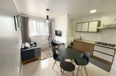 Apartamento semimobiliado à venda, 1 quarto, 1 vaga, edifício giallo fascino, bairro centro, itajaí-sc