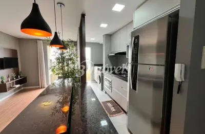 Apartamento mobiliado à venda, 2 quartos, 1 vaga, edifício morada do sol club residence, bairro são vicente, itajaí-sc
