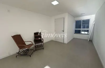 Apartamento/loft para locação anual, novo, semimobiliado, 30m² privativos, 1 vaga de garagem, bairro fazenda, itajaí-sc.