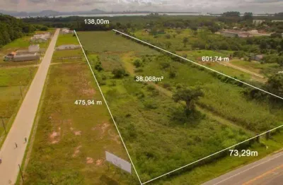 Terreno à venda, 38.068m², reta, são francisco do sul-sc