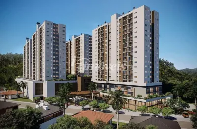 Apartamento garden à venda, em fase de construção, com 3 quartos (sendo uma suíte), uma vaga de garagem, vitta home resort, bairro fazenda, itajaí sc